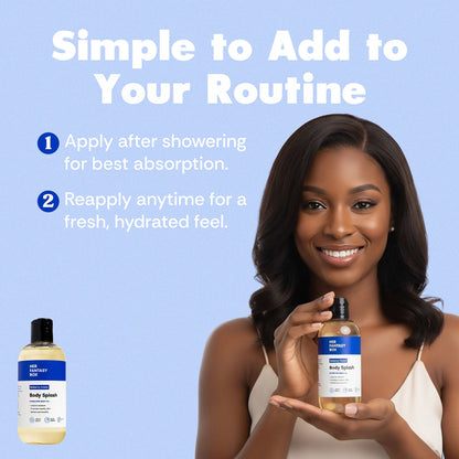 Body Splash - Skin Smoothing Body Oil (Blueberry Créme)