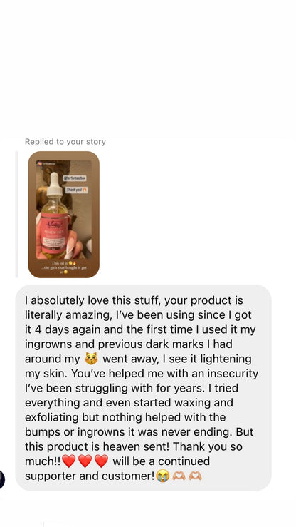 Her Fantasy Box Renew Her Booty & Kitty Oil - 3 pk