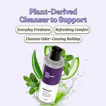 Refresh Plant Based Intimate Body Wash for Women - pH Balancing