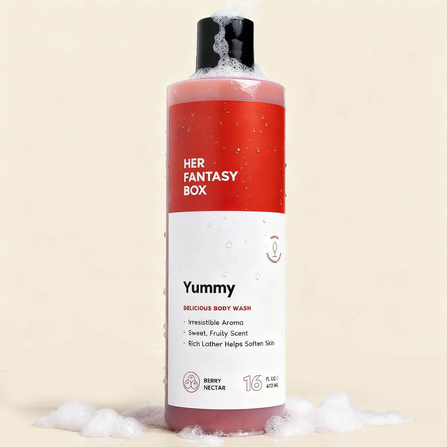 Yummy Organic Body Wash - Hydrating & Juicy Daily Use
